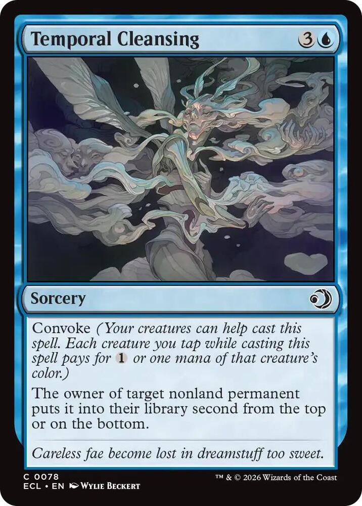 Temporal Cleansing (78) [Lorwyn Eclipsed]