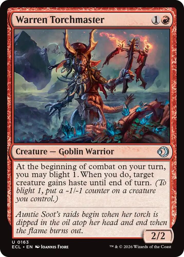 Warren Torchmaster (163) [Lorwyn Eclipsed]