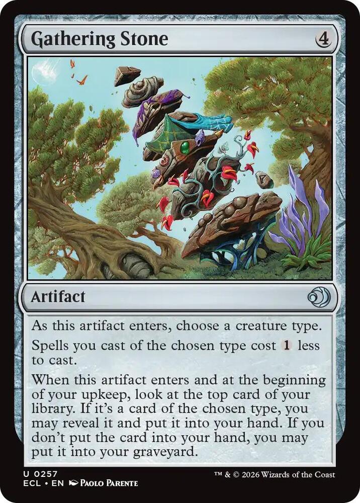 Gathering Stone (257) [Lorwyn Eclipsed]