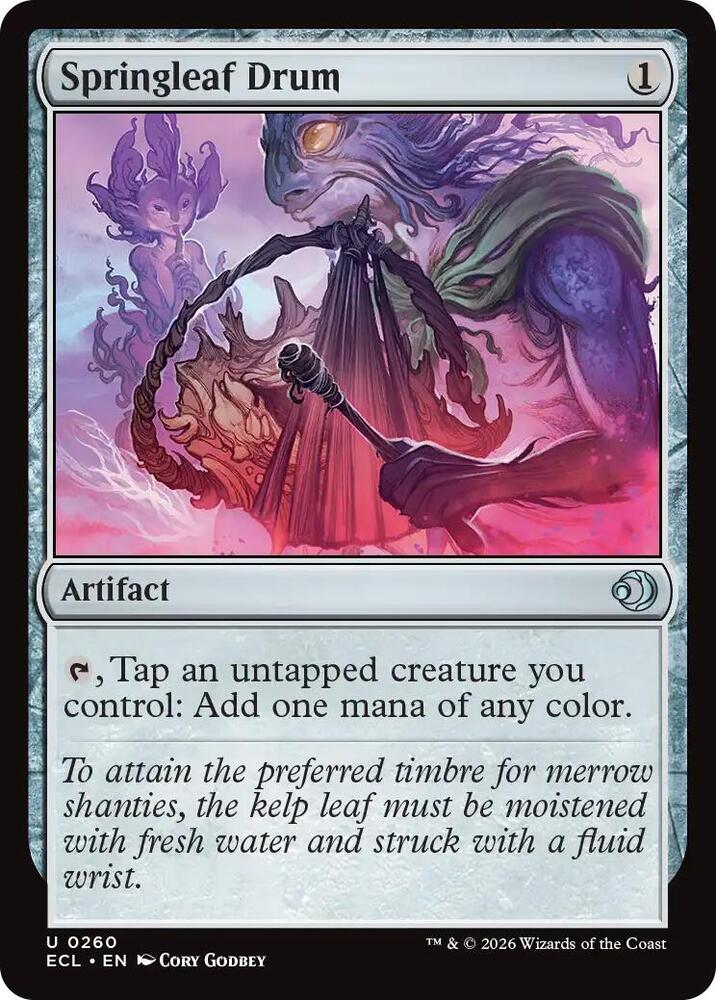 Springleaf Drum (260) [Lorwyn Eclipsed]