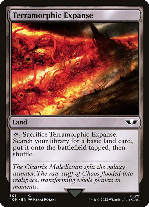 Terramorphic Expanse (301) [Warhammer 40,000 Commander]