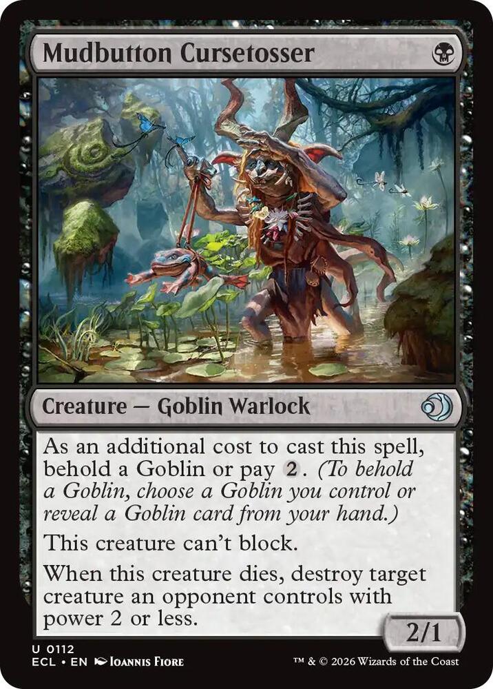 Mudbutton Cursetosser (112) [Lorwyn Eclipsed]
