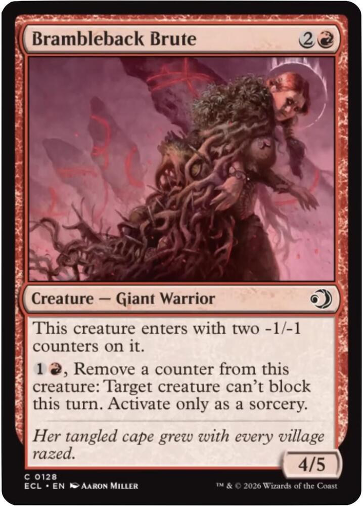 Brambleback Brute (128) [Lorwyn Eclipsed]