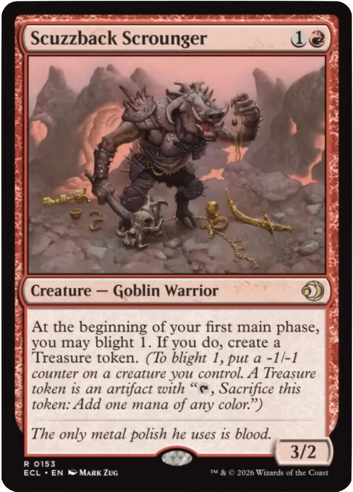 Scuzzback Scrounger (153) [Lorwyn Eclipsed]