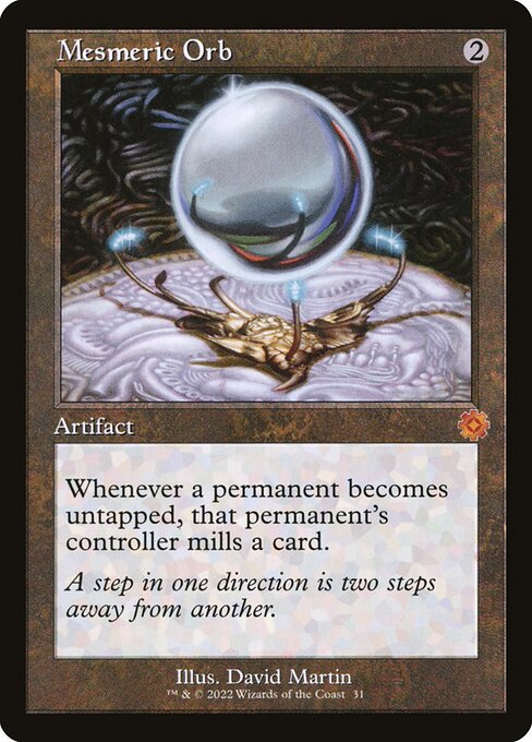 Mesmeric Orb (31) [The Brothers' War Retro Artifacts]