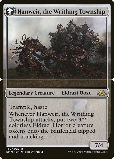 Hanweir, the Writhing Township (130b) [Eldritch Moon]