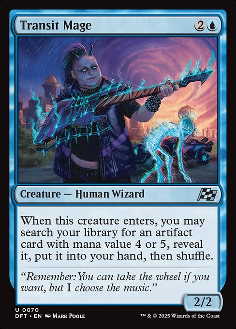 Transit Mage (70) [Aetherdrift]