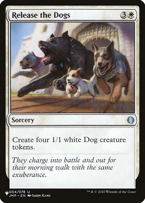 Release the Dogs (JMP-4) [The List]