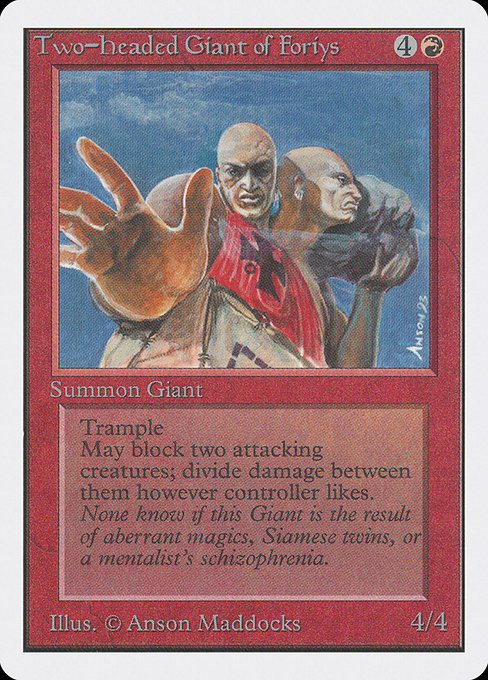 Two-Headed Giant of Foriys (180) [Unlimited Edition]