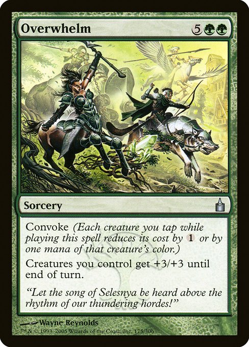 Overwhelm (175) [Ravnica: City of Guilds]