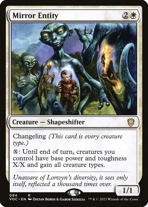 Mirror Entity (94) [Crimson Vow Commander]