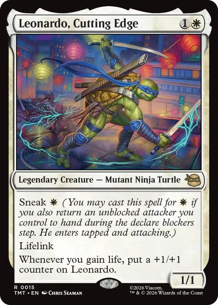 Leonardo, Cutting Edge (15) [Teenage Mutant Ninja Turtles]