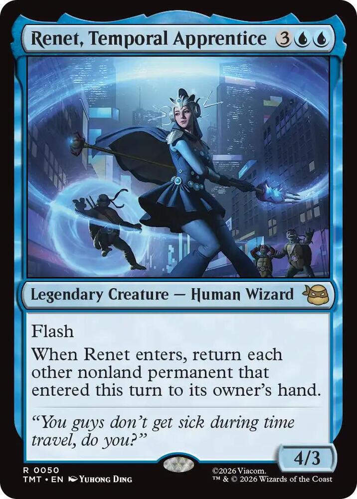 Renet, Temporal Apprentice (50) [Teenage Mutant Ninja Turtles]