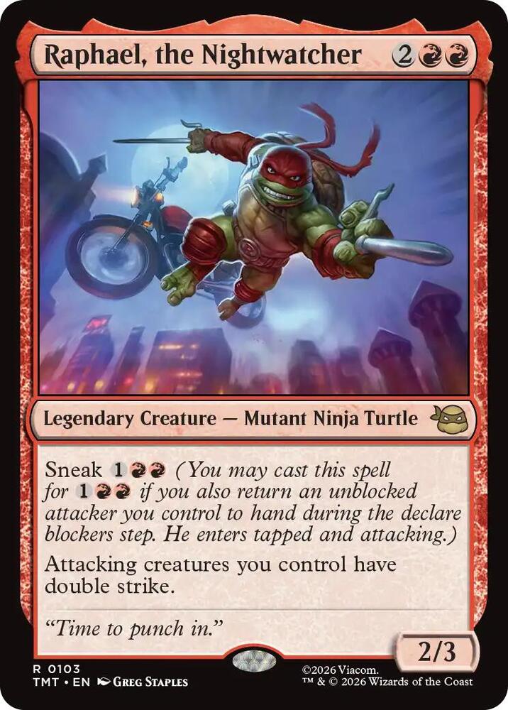 Raphael, the Nightwatcher (103) [Teenage Mutant Ninja Turtles]