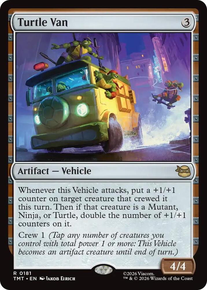 Turtle Van (181) [Teenage Mutant Ninja Turtles]