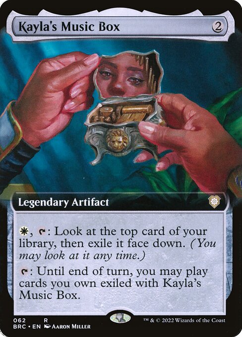 Kayla's Music Box (62) [The Brothers' War Commander] [Extended Art]