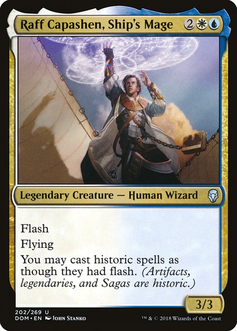 Raff Capashen, Ship's Mage (202) [Dominaria]