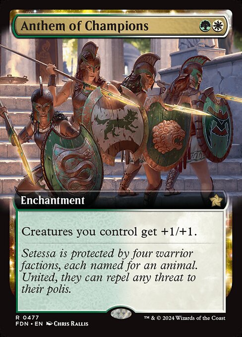 Anthem of Champions (477) [Foundations]