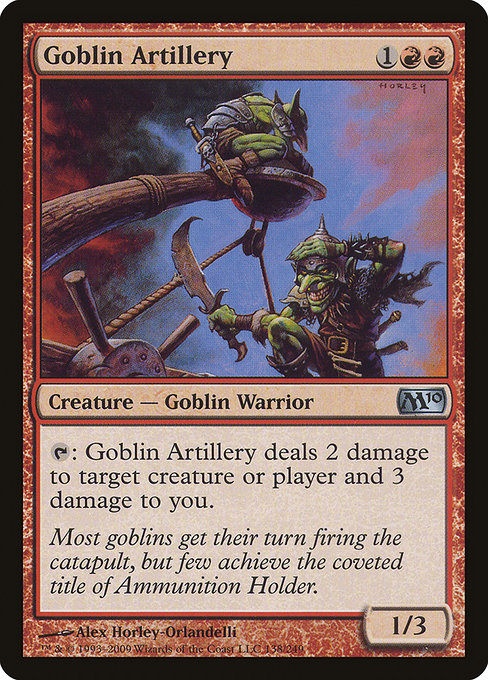 Goblin Artillery (138) [Magic 2010]