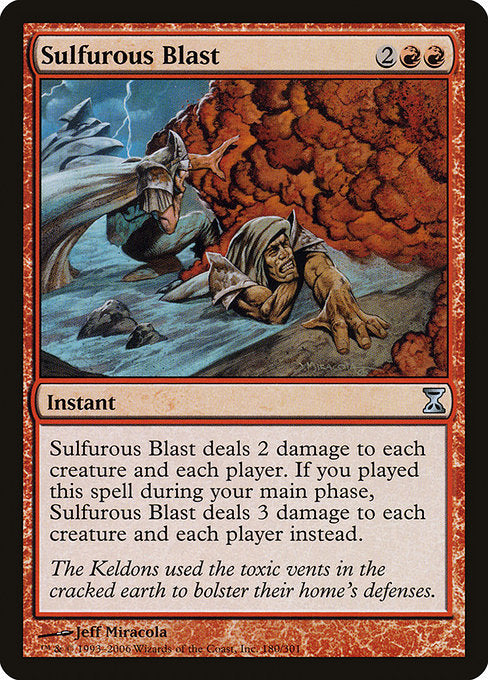 Sulfurous Blast (180) [Time Spiral]