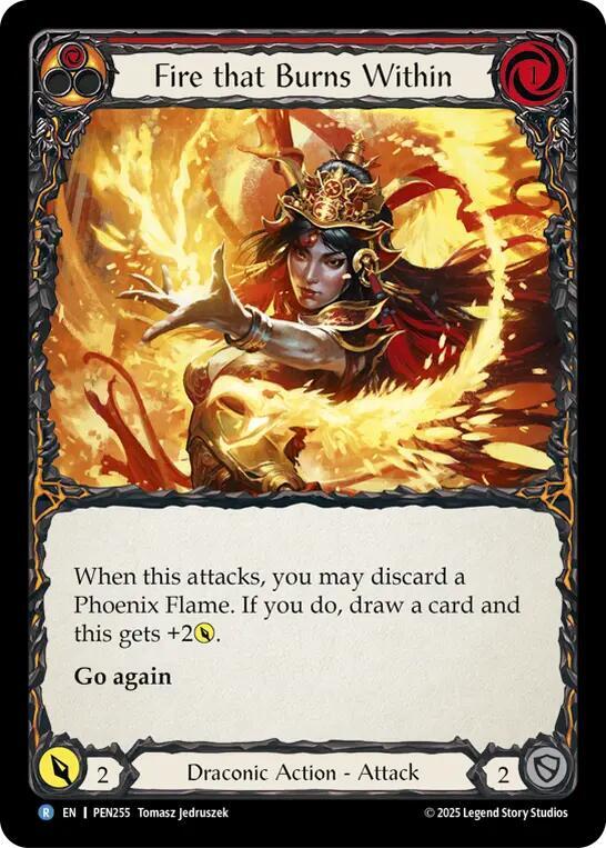 Fire that Burns Within (PEN255) [Compendium of Rathe]