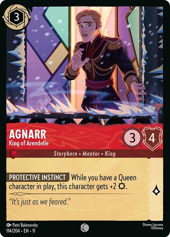 Agnarr - King of Arendelle (114/204) [Winterspell]