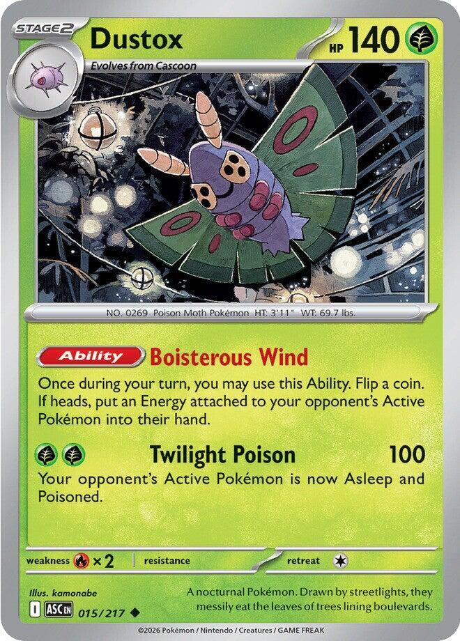 Dustox - 015/217 [ME: Ascended Heroes]