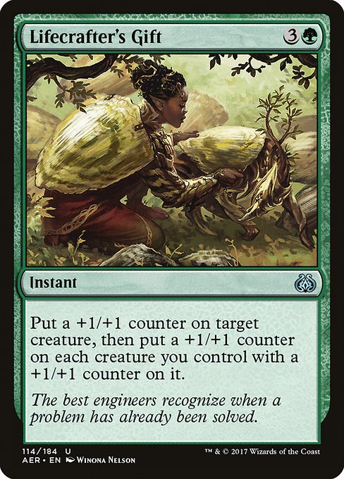 Lifecrafter's Gift (114) [Aether Revolt]