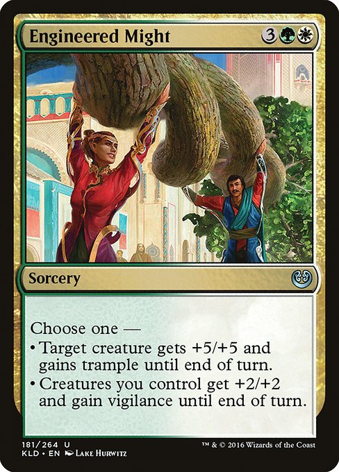 Engineered Might (181) [Kaladesh]
