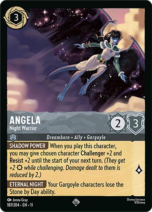 Angela - Night Warrior (187/204) [Winterspell]