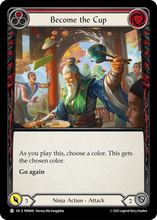 Become The Cup (Red) (PEN040) [Compendium of Rathe]