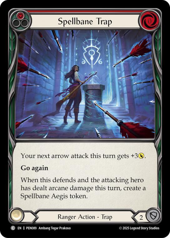 Spellbane Trap (Red) (PEN089) [Compendium of Rathe]