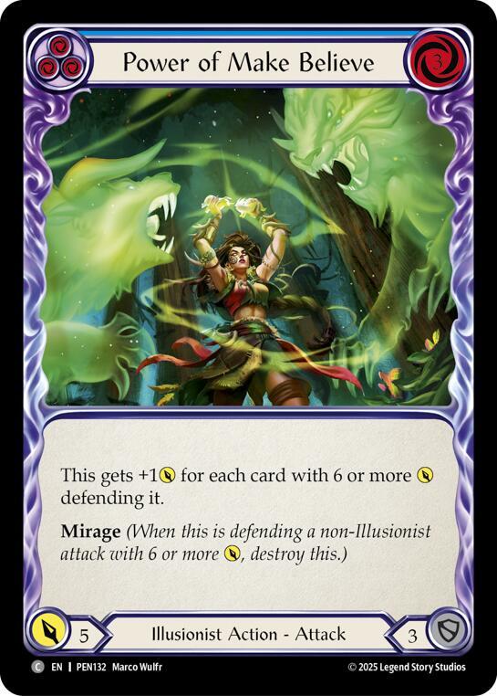 Power Of Make Believe (Blue) (PEN132) [Compendium of Rathe]