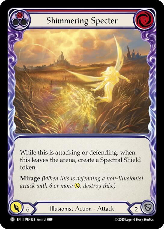 Shimmering Specter (Red) (PEN133) [Compendium of Rathe]