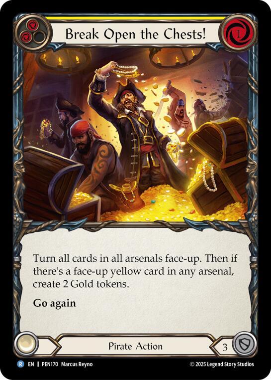 Break Open The Chests (Yellow) (PEN170) [Compendium of Rathe]