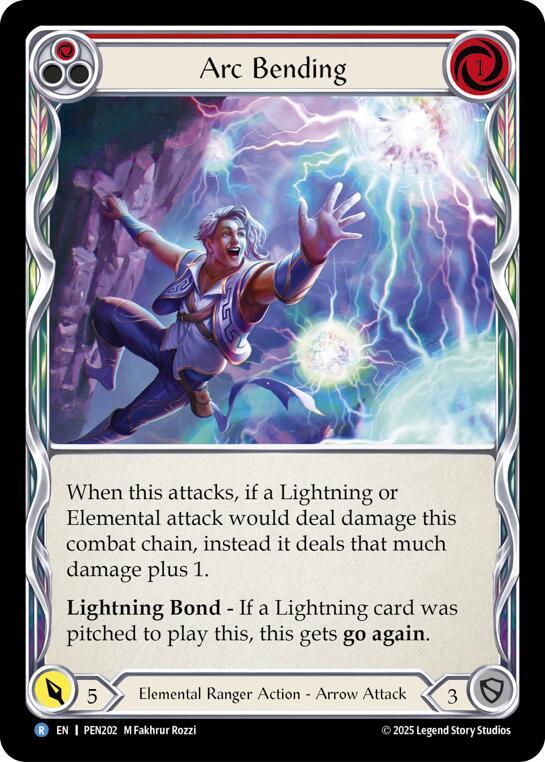Arc Bending (Red) (PEN202) [Compendium of Rathe]