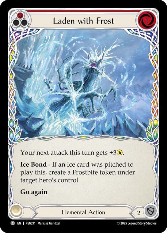 Laden With Frost (Red) (PEN211) [Compendium of Rathe]
