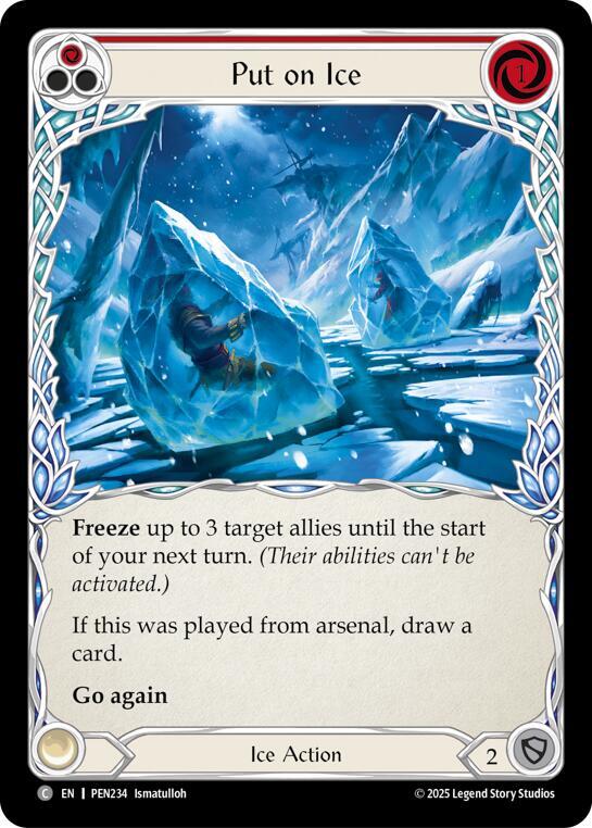 Put On Ice (Red) (PEN234) [Compendium of Rathe]