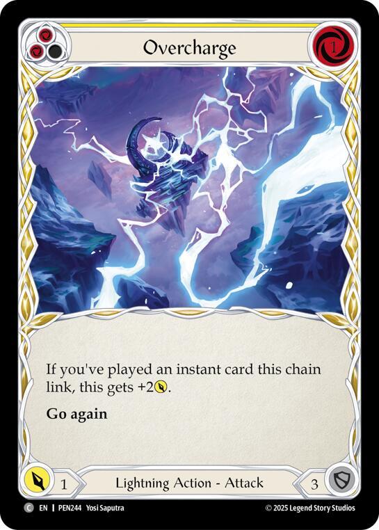 Overcharge (Yellow) (PEN244) [Compendium of Rathe]