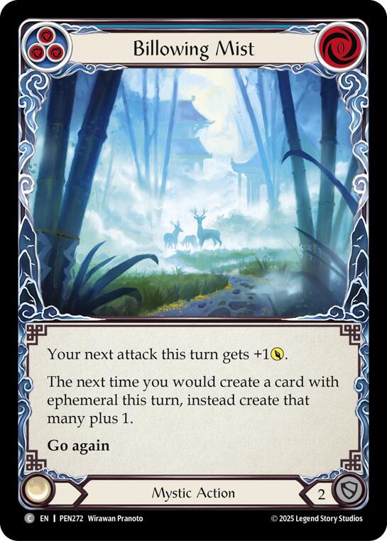 Billowing Mist (Blue) (PEN272) [Compendium of Rathe]