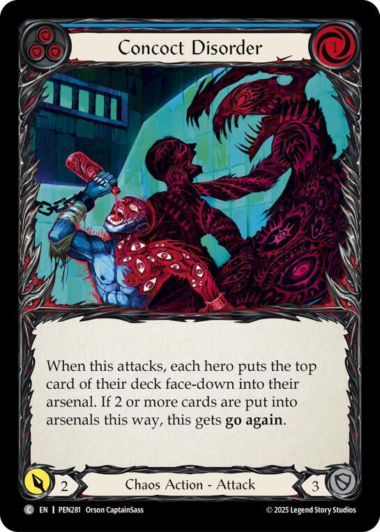Concoct Disorder (Blue) (PEN281) [Compendium of Rathe]