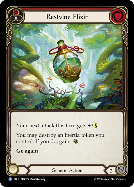Restvine Elixir (Red) (PEN325) [Compendium of Rathe]
