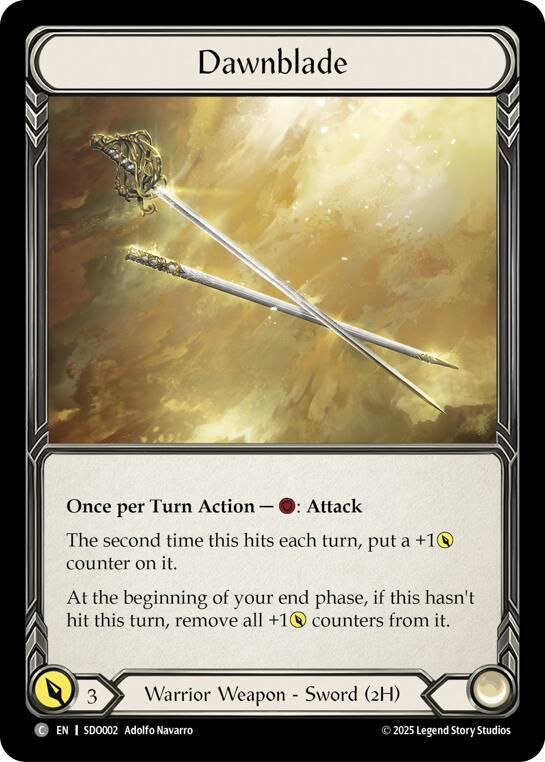 Dawnblade (SDO002) [Silver Age Chapter 2]