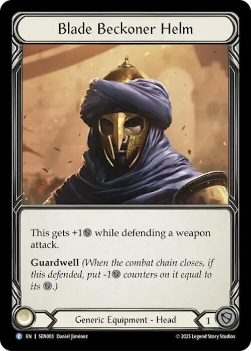 Blade Beckoner Helm (SEN003) [Silver Age Chapter 2]
