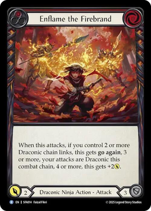 Enflame the Firebrand (SFA014) [Silver Age Chapter 2]