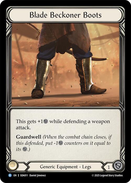 Blade Beckoner Boots (SDA011) [Silver Age Chapter 1]