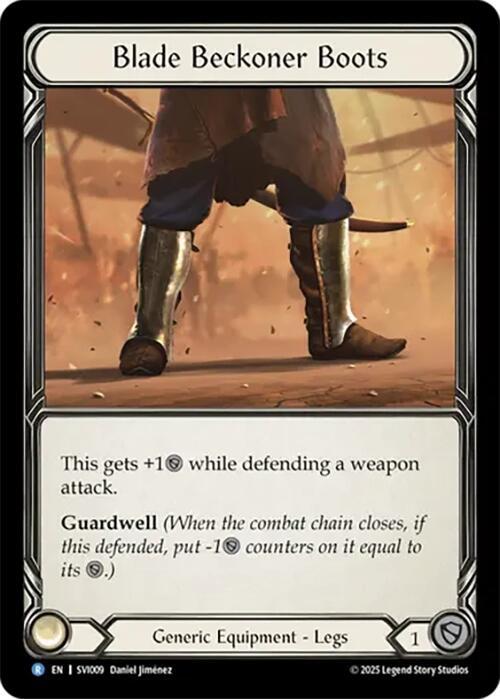 Blade Beckoner Boots (SVI009) [Silver Age Chapter 1]