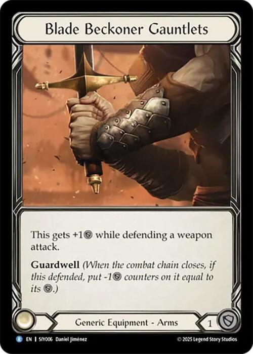 Blade Beckoner Gauntlets (SIY006) [Silver Age Chapter 1]