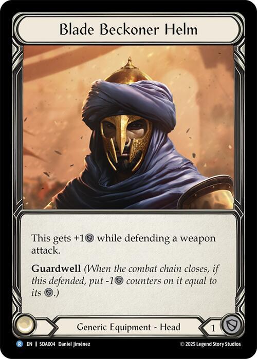 Blade Beckoner Helm (SDA004) [Silver Age Chapter 1]