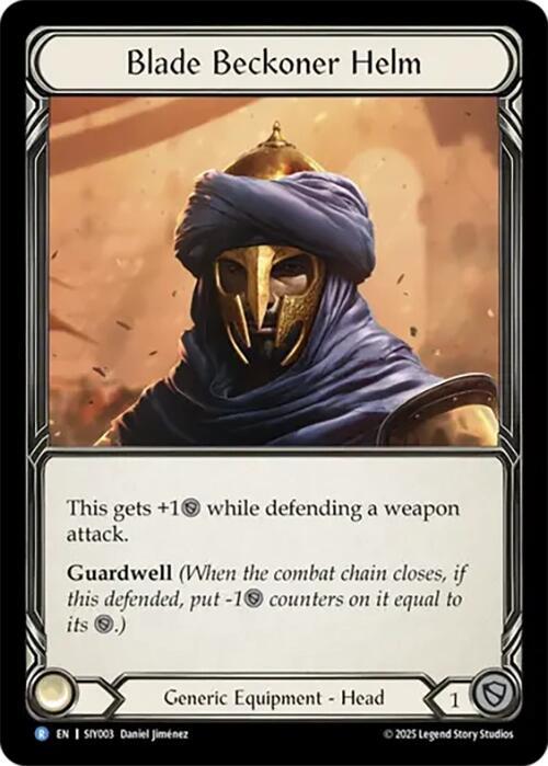Blade Beckoner Helm (SIY003) [Silver Age Chapter 1]
